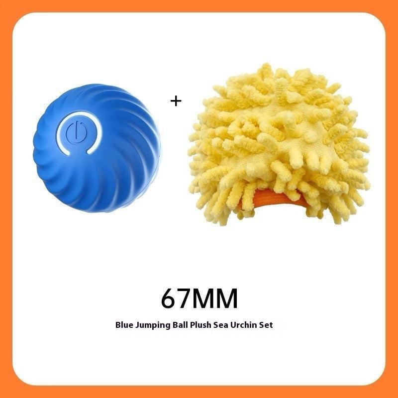 Gravity jumping ball set with LED nail scissors for dogs