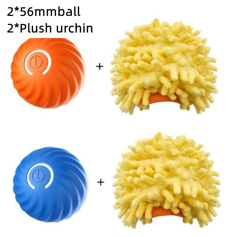 Self-bouncing dog ball — interactive toy for boredom and exercise