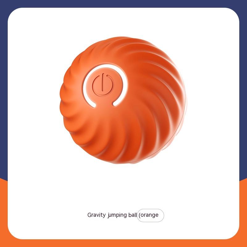 Gravity jumping ball set with LED nail scissors for dogs