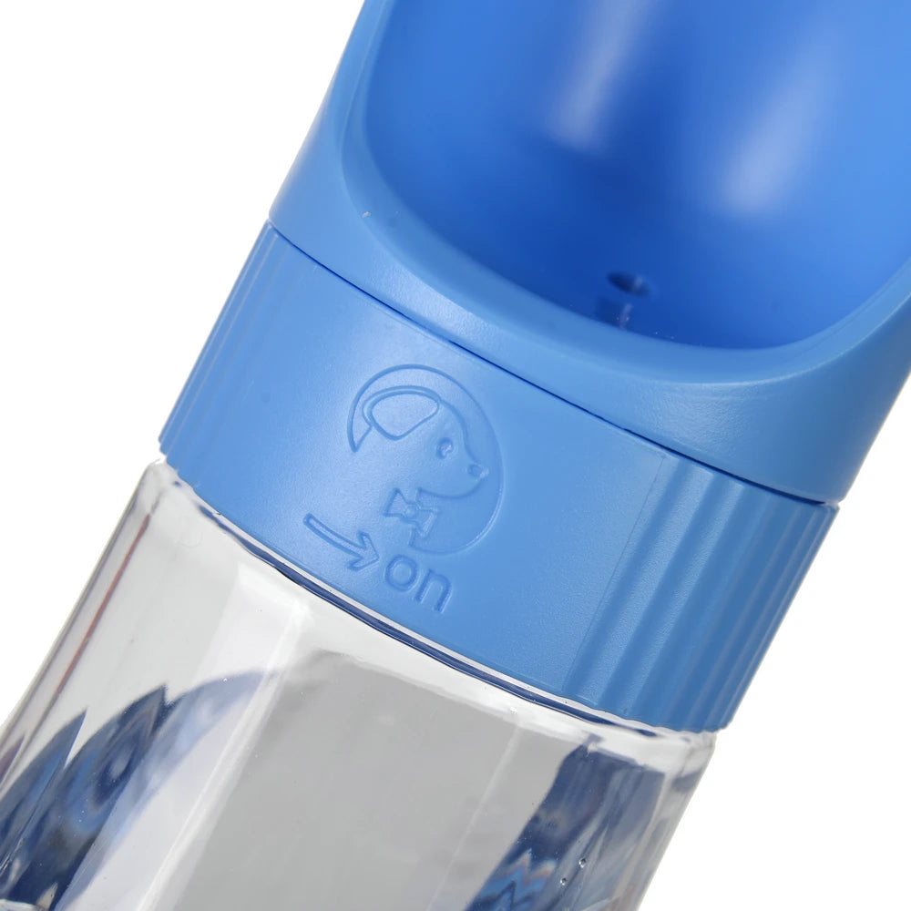 2-in-1 Dog Water & Food Travel Bottle – Leak-Proof, Multi-Color Options