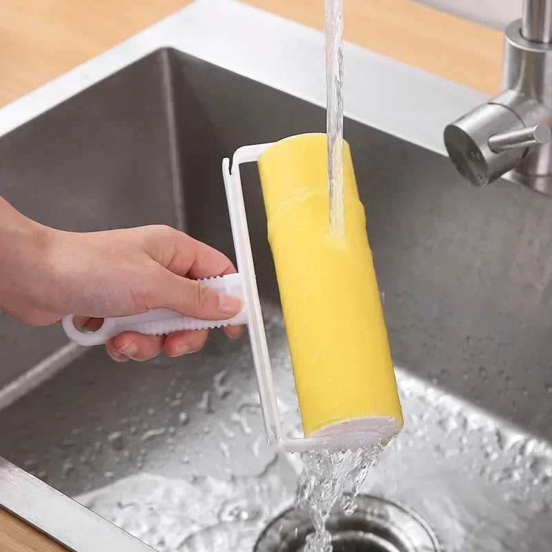 Multifunctional Reusable Pet Hair Remover Roller – No Refills, No Waste