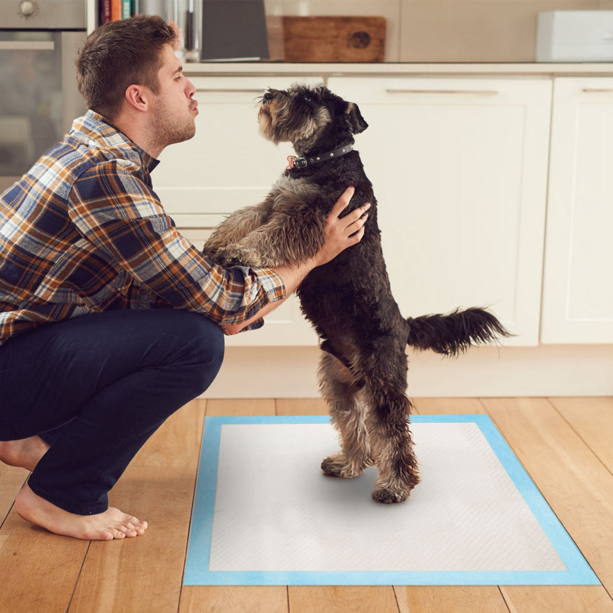 50-Pack Ultra-Absorbent Dog Training Pads – Leak-Proof Quick-Dry Puppy Pee Pads