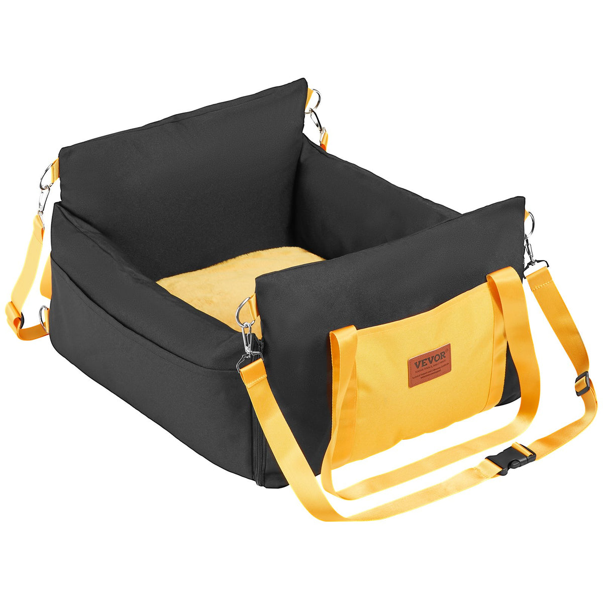VEVOR Dog Booster Car Seat – Secure Pet Car Seat for Small Dogs Up to 25 lbs